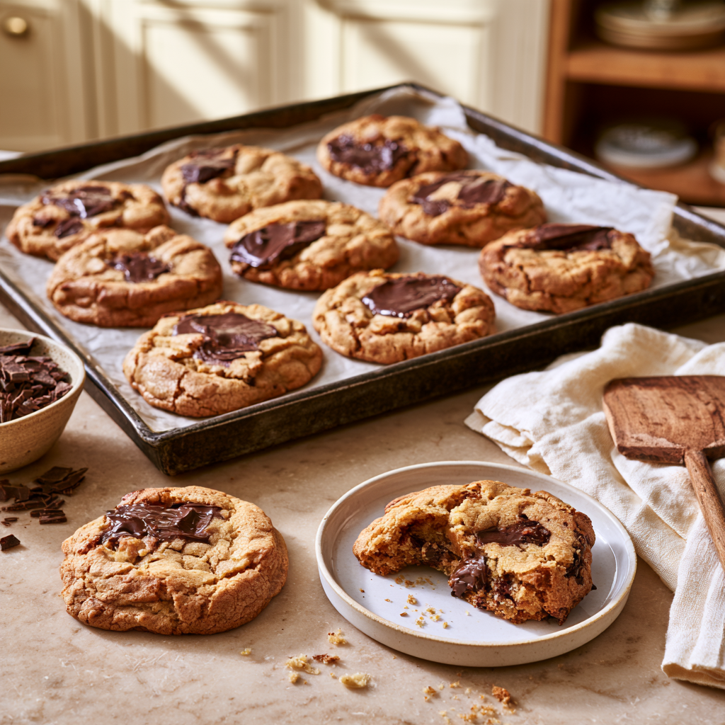 Choc Chunk Biscuits Recipe