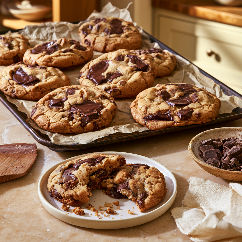 Choc Chunk Biscuits Recipe