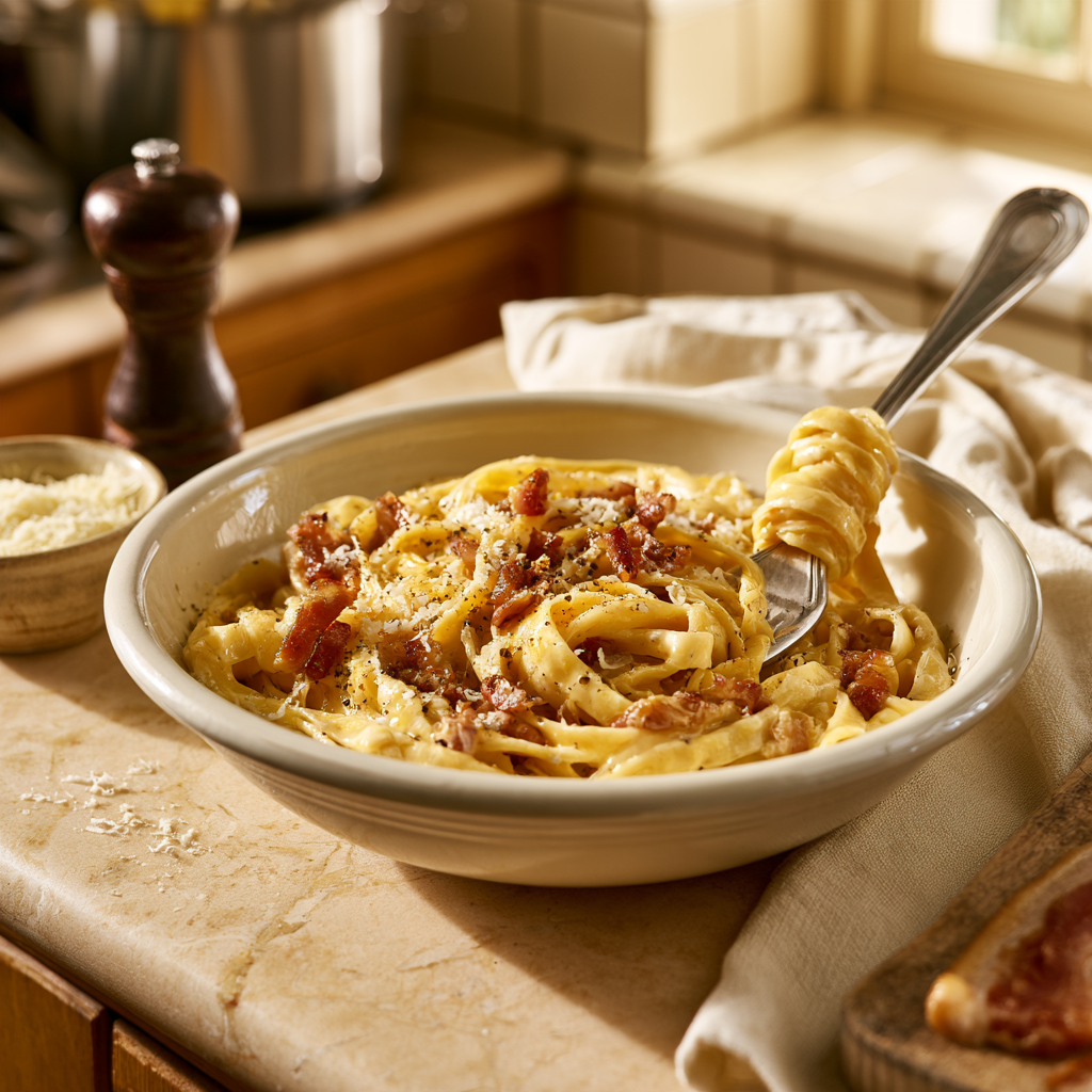 Fettuccine Carbonara