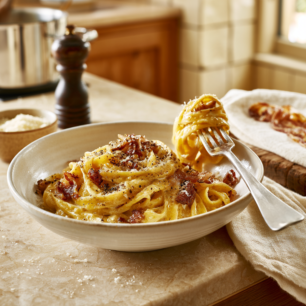 Fettuccine Carbonara