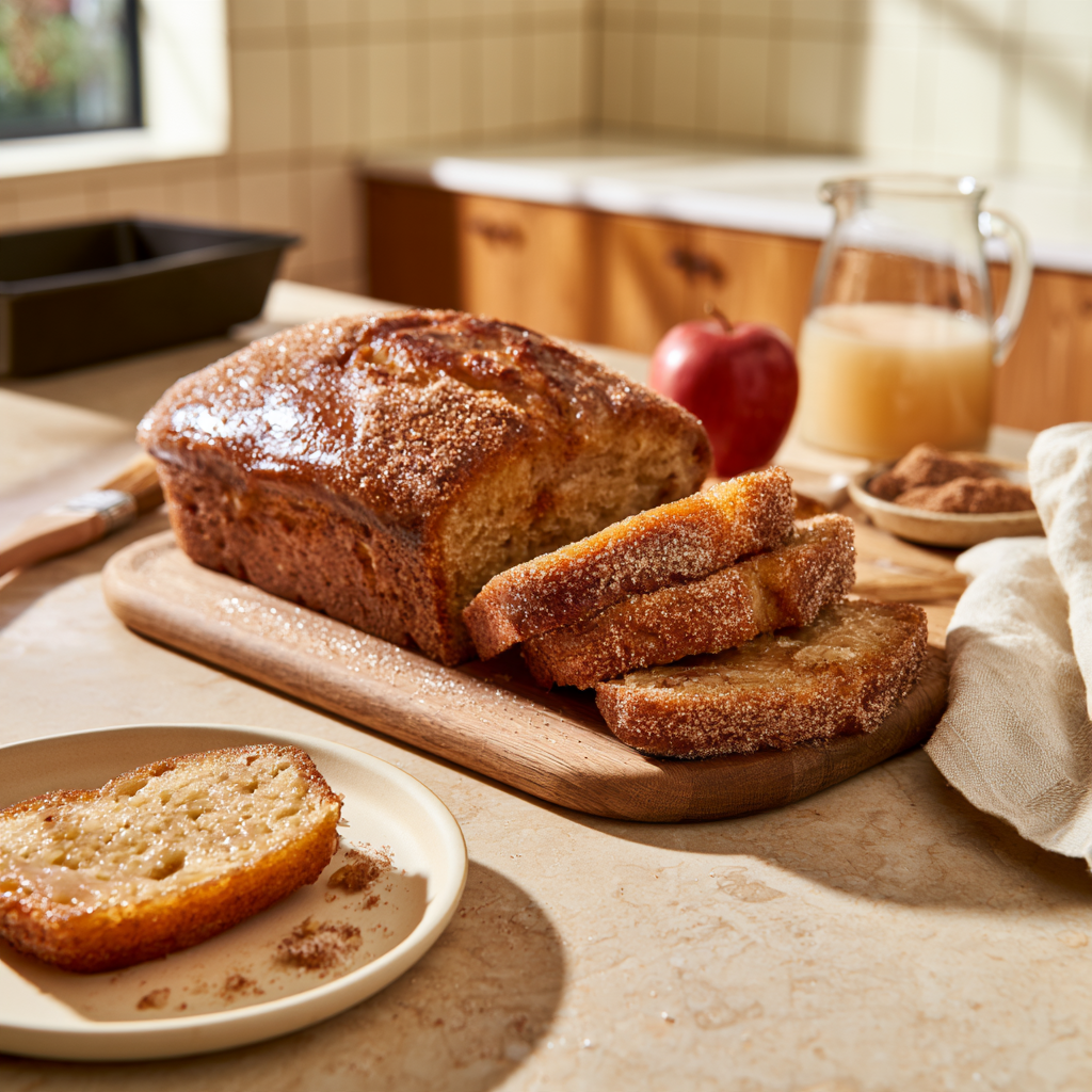 Apple Cider Donut Loaf