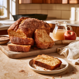 Apple Cider Donut Loaf