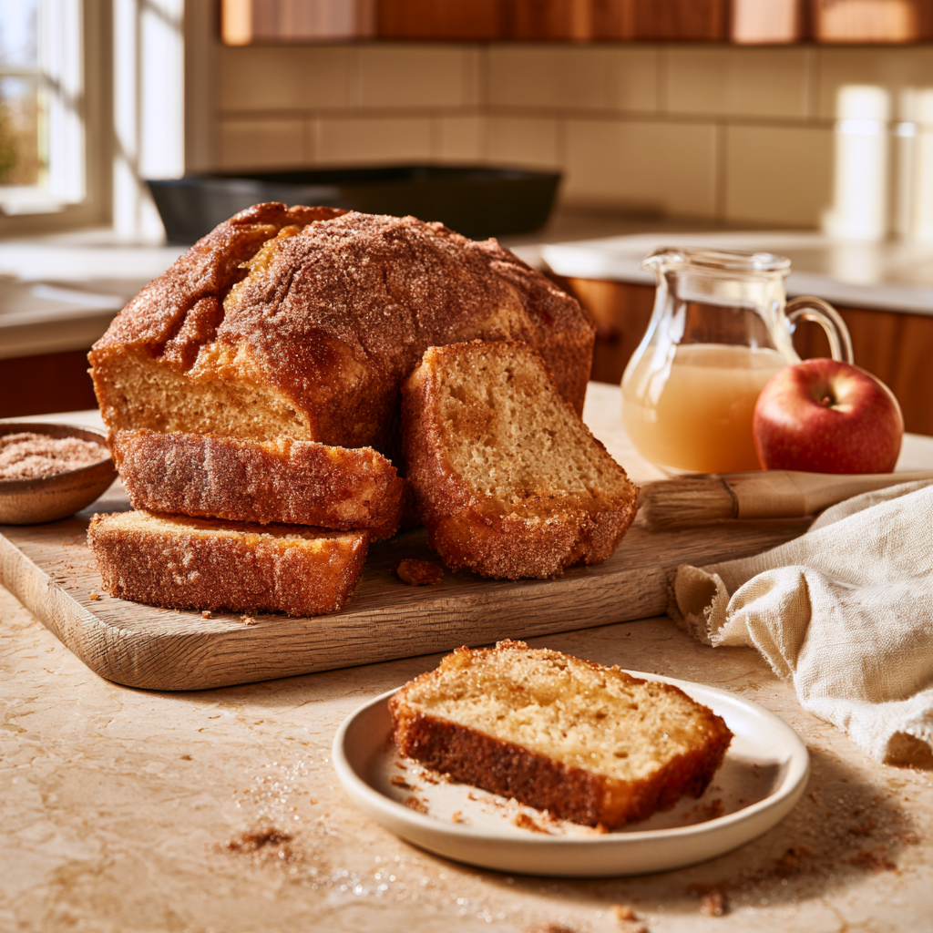 Apple Cider Donut Loaf