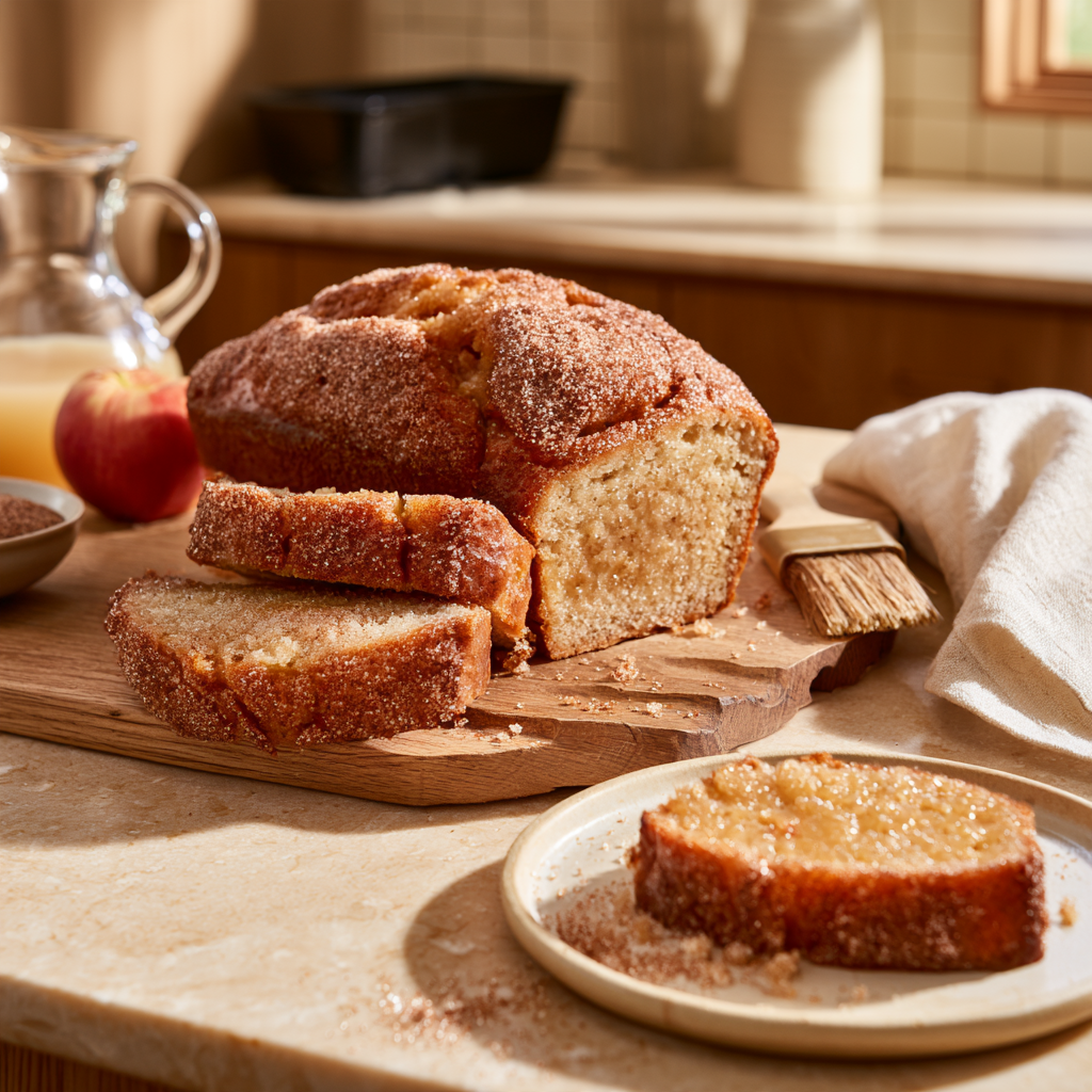 Apple Cider Donut Loaf
