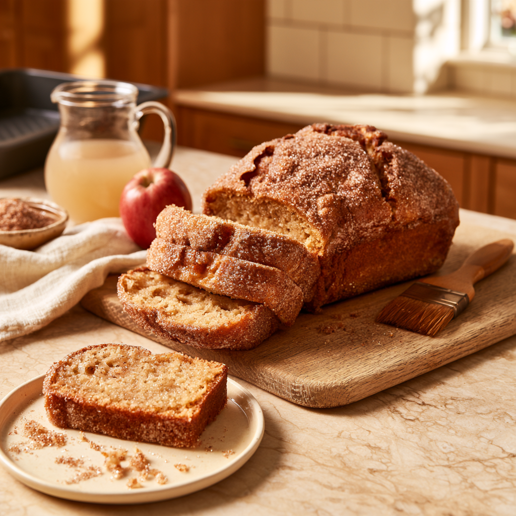 Apple Cider Donut Loaf