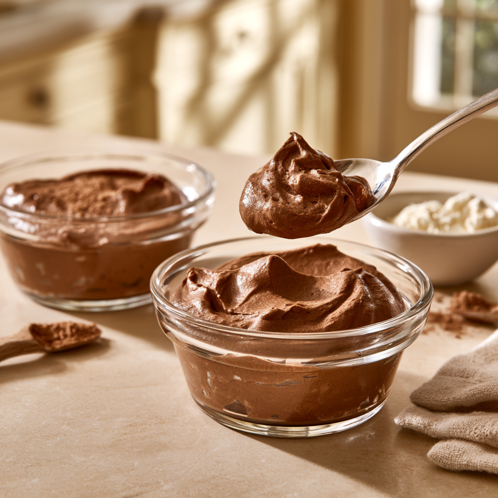 Cottage Cheese Chocolate Mousse Recipe