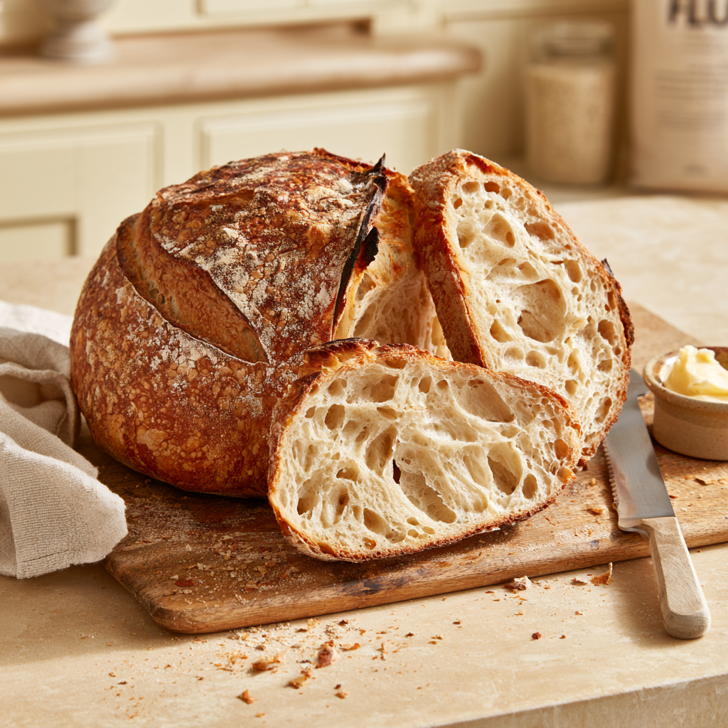 same day sourdough bread recipe