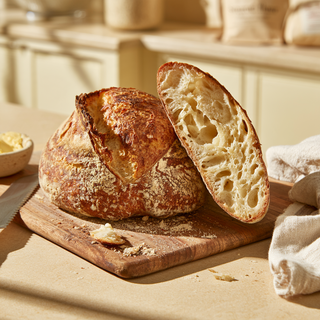 same day sourdough bread recipe