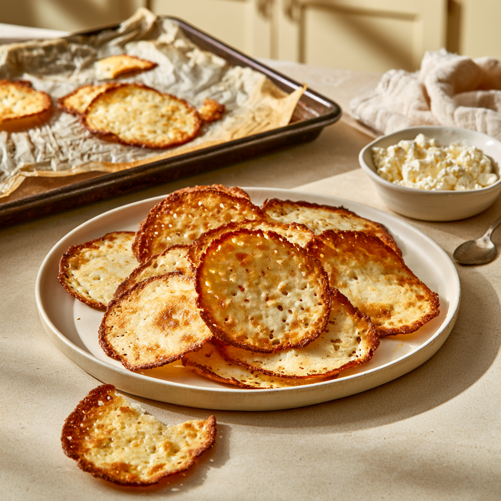 Cottage Cheese Chips Recipe