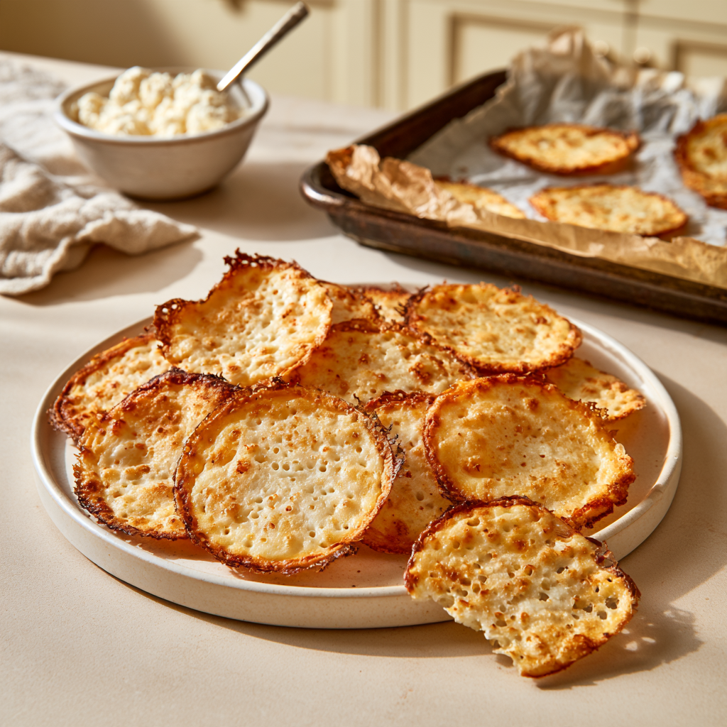 Cottage Cheese Chips Recipe