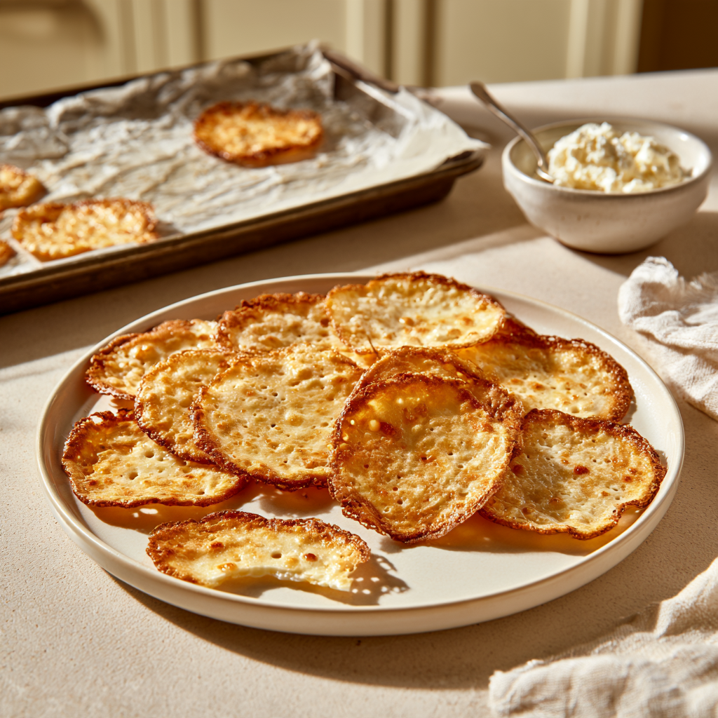Cottage Cheese Chips Recipe