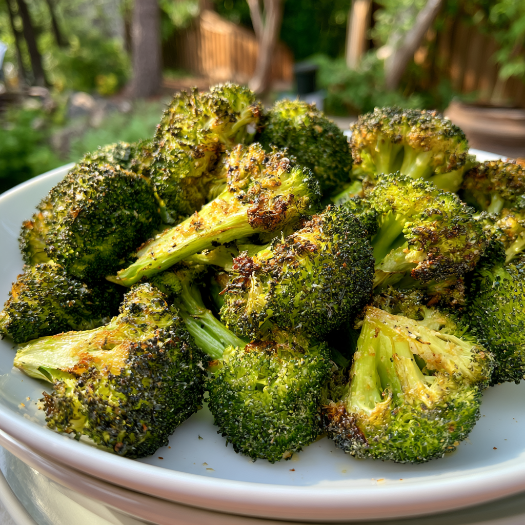 Parmesan Roasted Broccoli Recipe