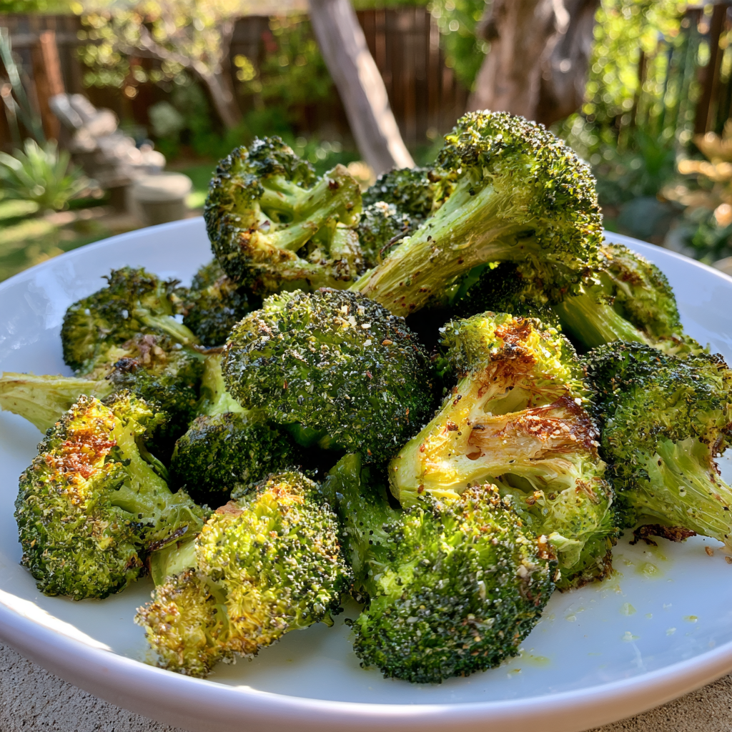 Parmesan Roasted Broccoli Recipe