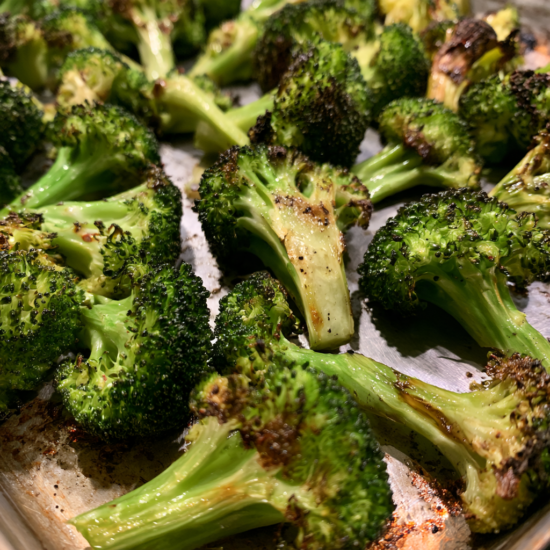 Parmesan Roasted Broccoli Recipe