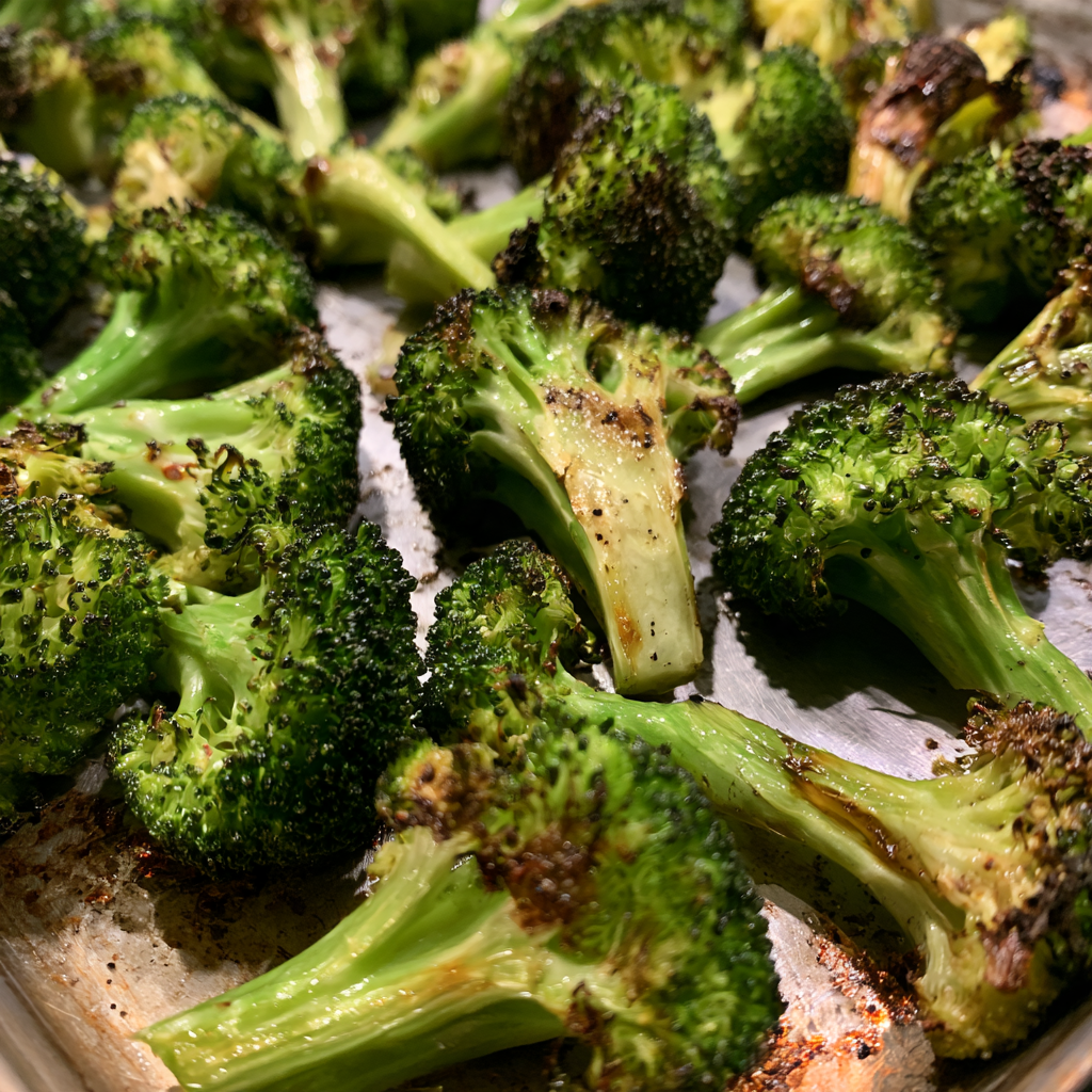 Parmesan Roasted Broccoli Recipe