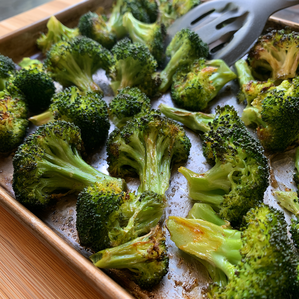 Parmesan Roasted Broccoli Recipe